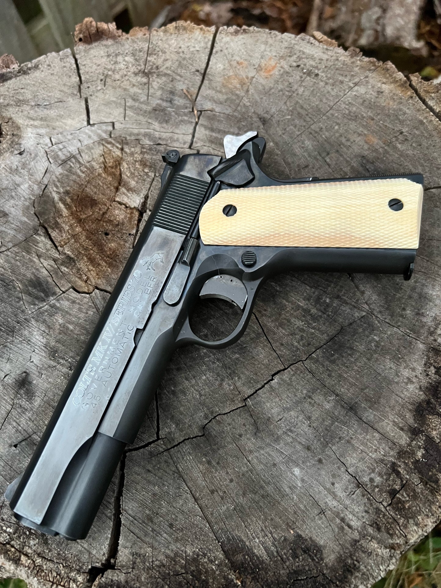 Ivory Checkering
