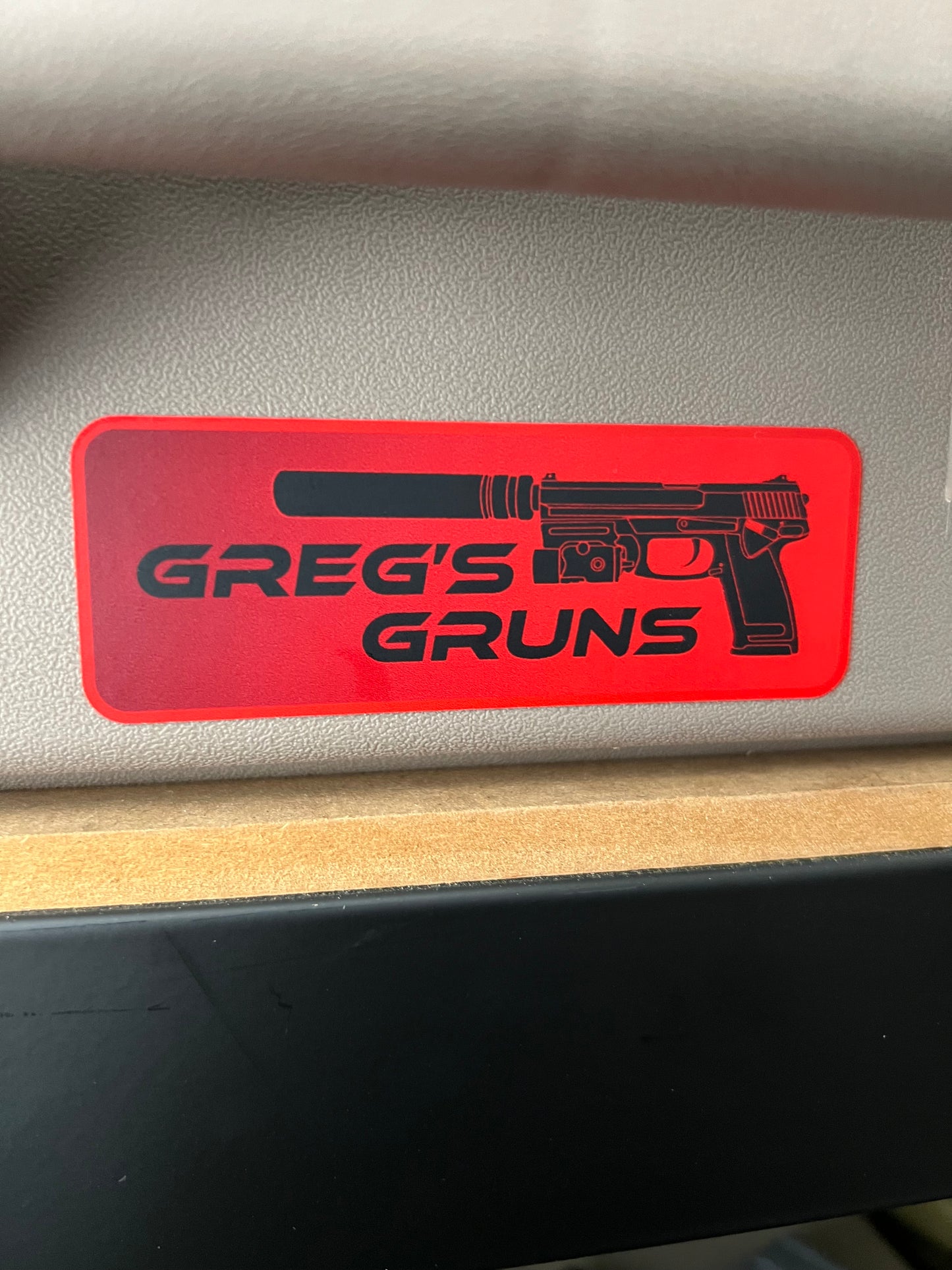 Greg's Gruns Sticker (rectangle)