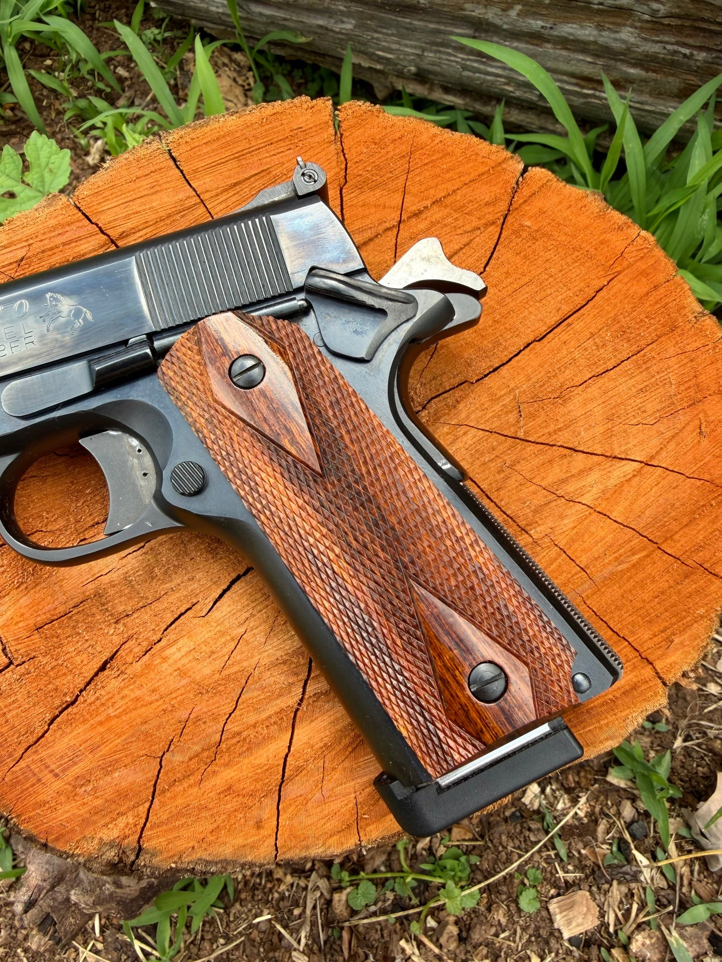 Ironwood Double Diamond 1911 grips