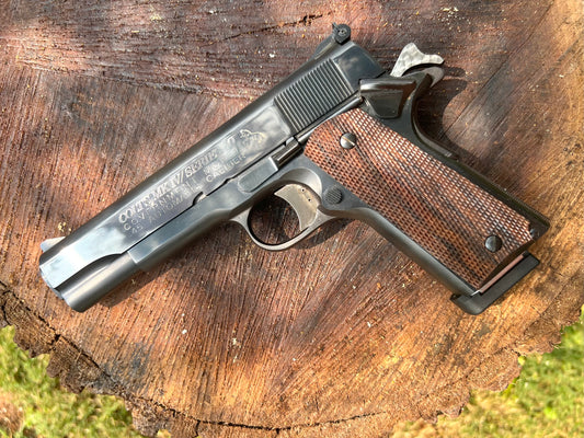 English Walnut 1911 Grips