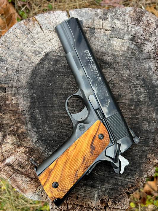 Olive Wood Full Coverage 1911