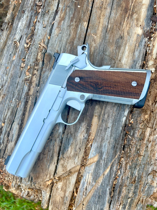English Walnut Full Coverage 1911