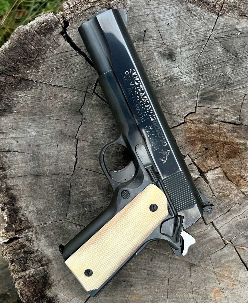 Ivory Checkering – Greg's Grips